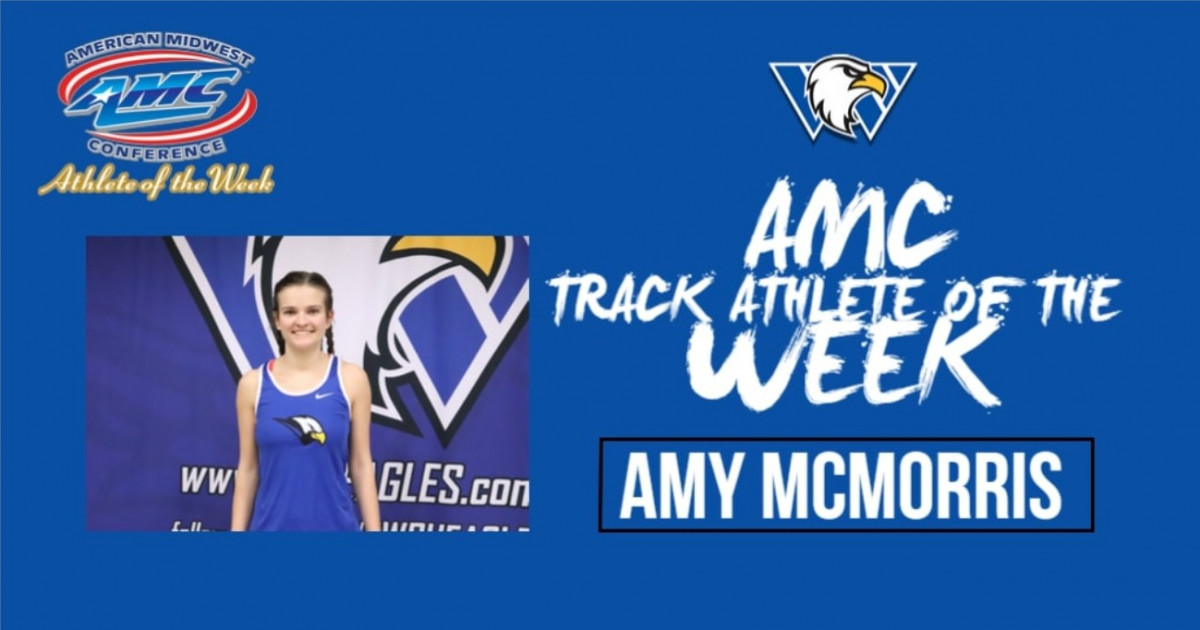 McMorris Tabbed AMC Track Athlete of the Week