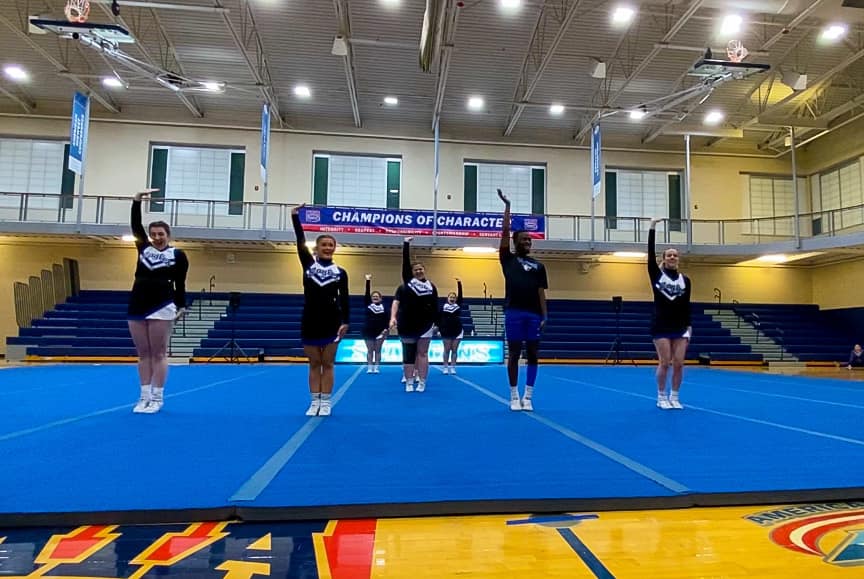 Eagles Competitive Cheer Finishes 6th at Regionals