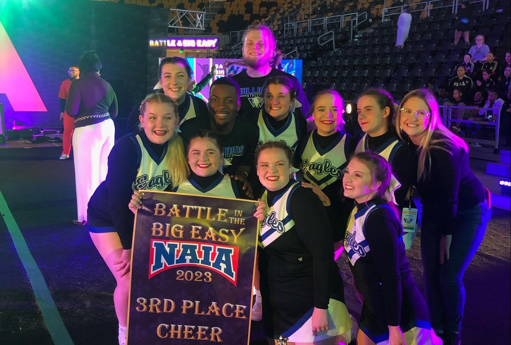 Eagles Cheer Finishes 3rd at Battle in the Big Easy