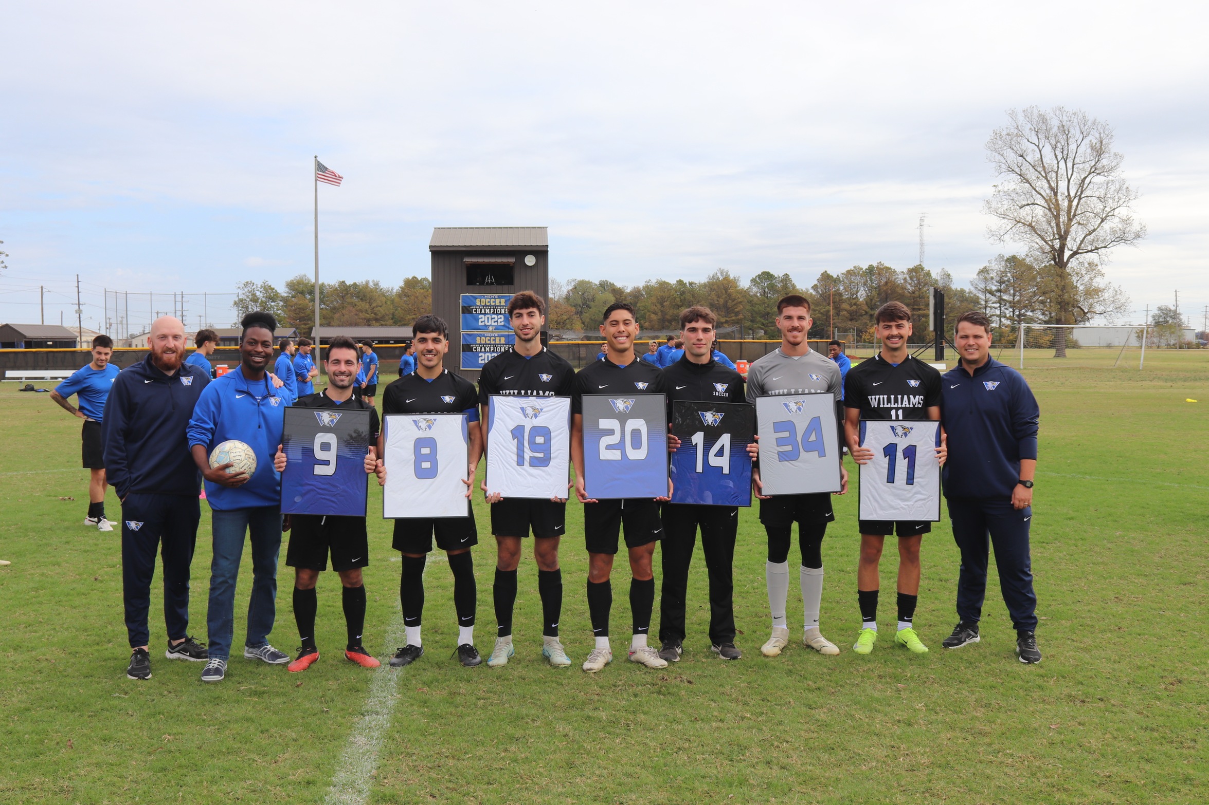 Eagles Conquer Trojans on Senior Day