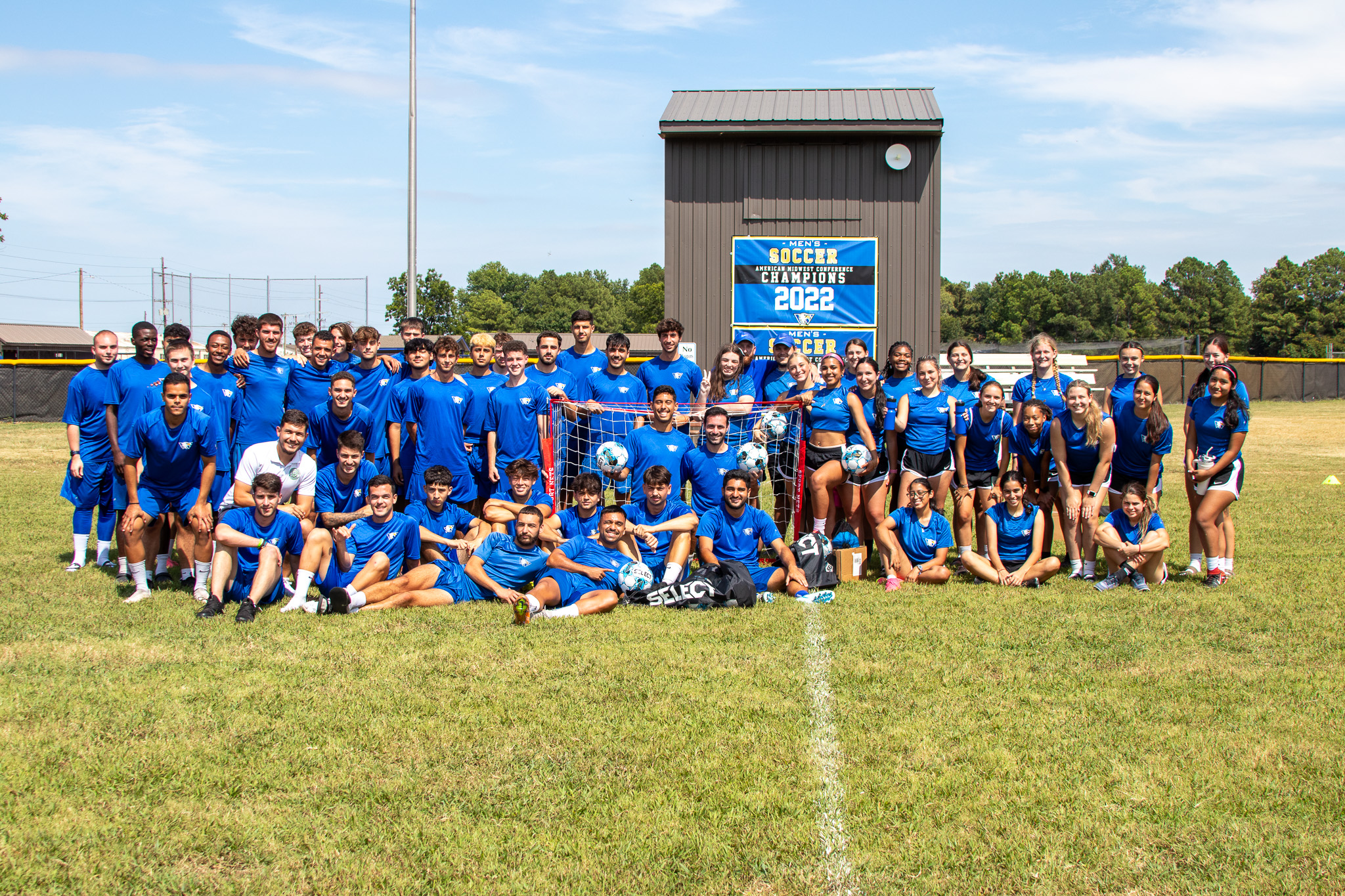 Practice Equipment Donated to WBU Soccer Programs