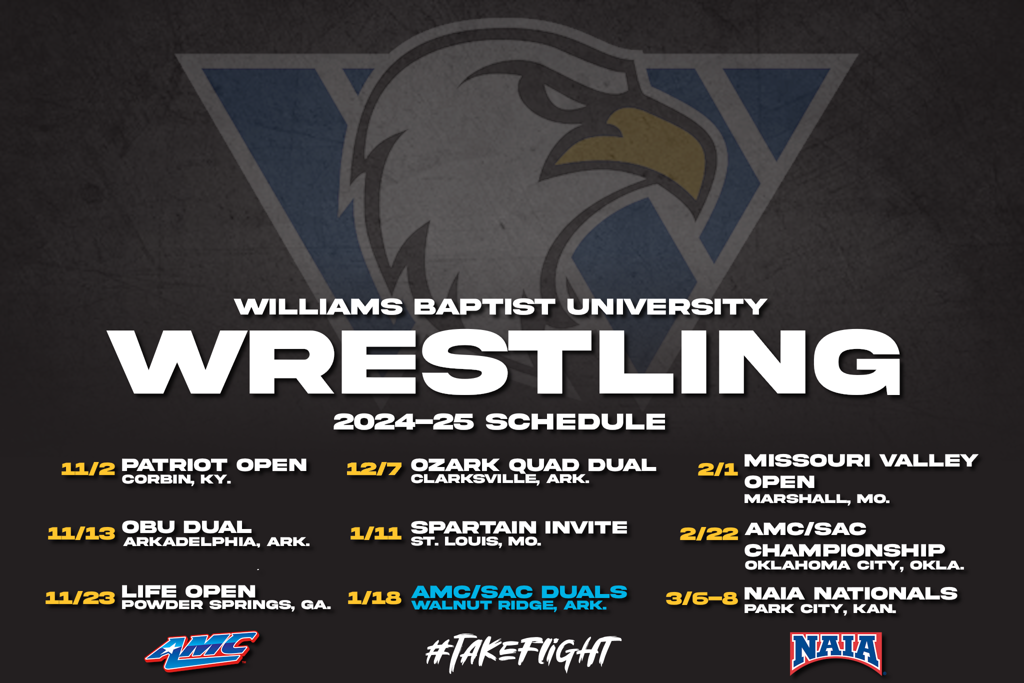 WBU Wrestling Reveals 2024-25 Schedule