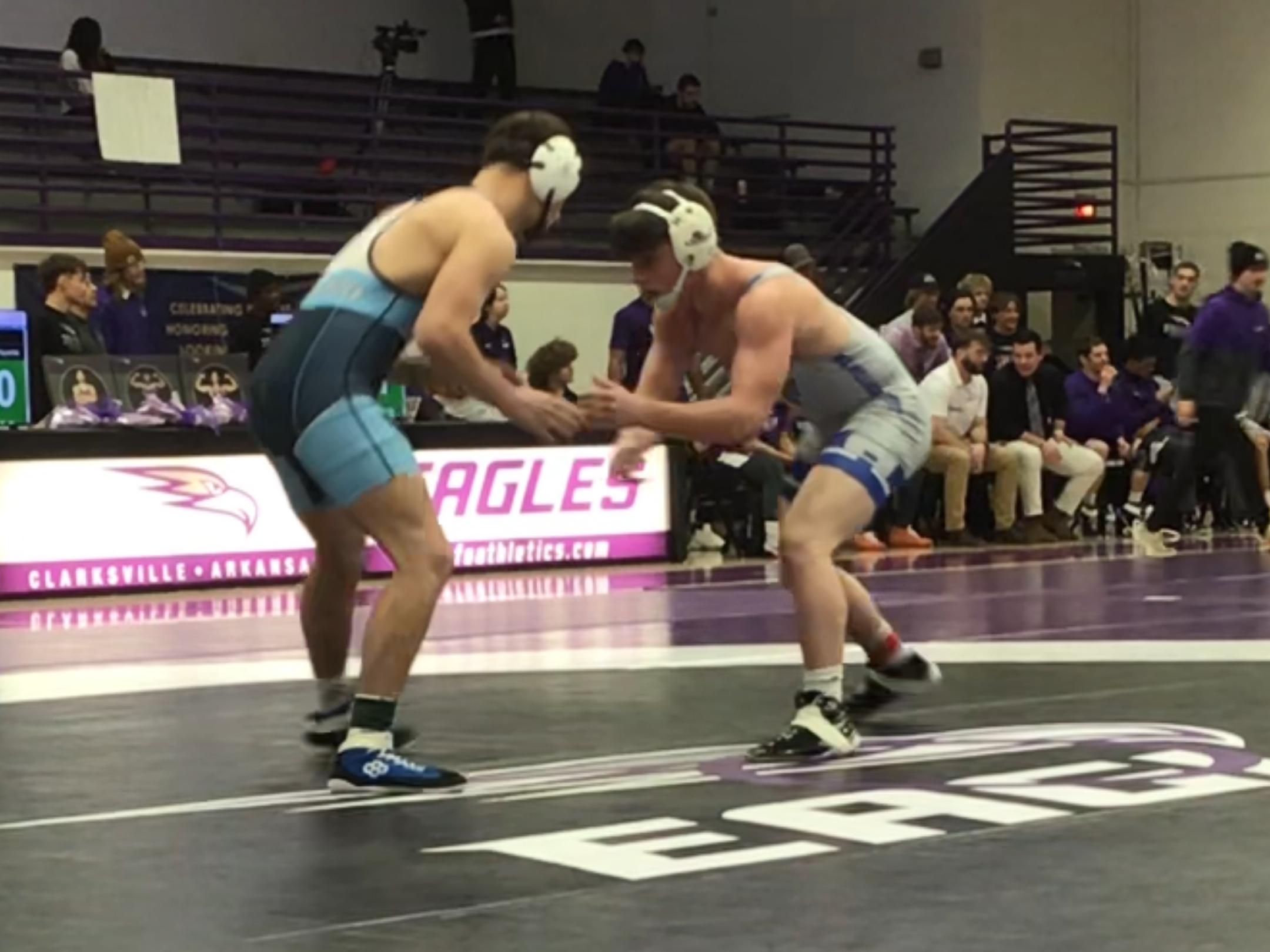 Eagles Wrestling Battles in Ozark Quad Duals