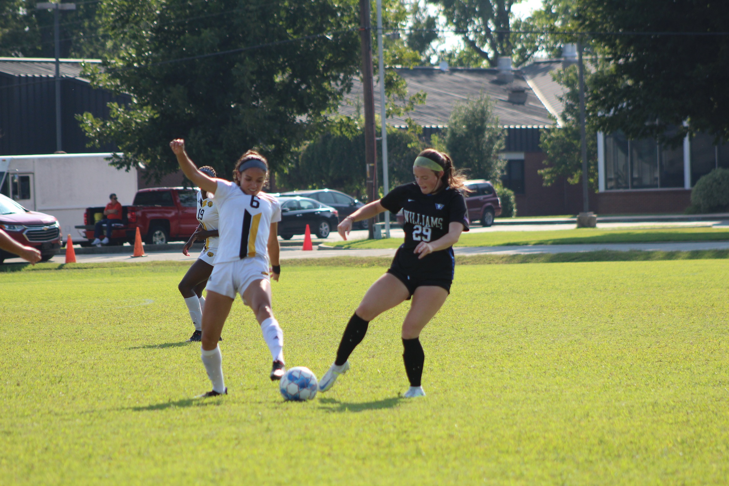 Lady Eagles Drop Non-Conference Home Match to Lions