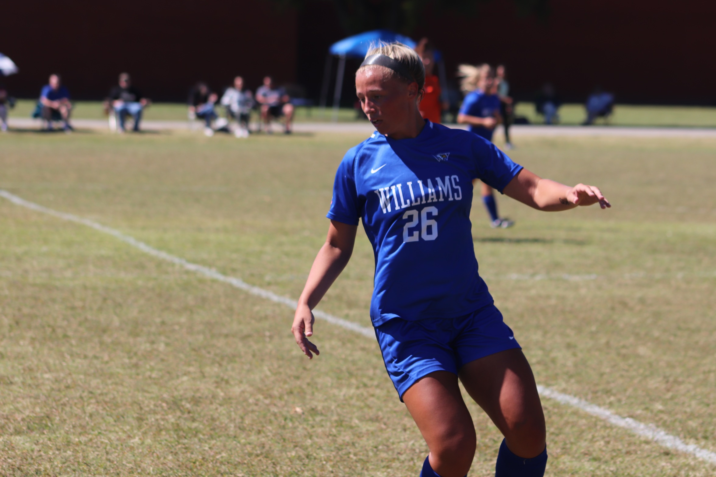 Lady Eagles Fall in Soccer Road Contest