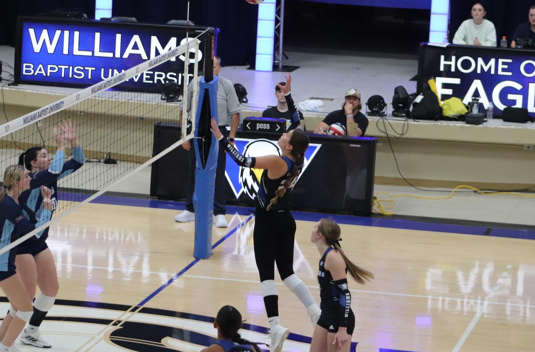 WBU Fights Hard in Four-Set Loss to Mission